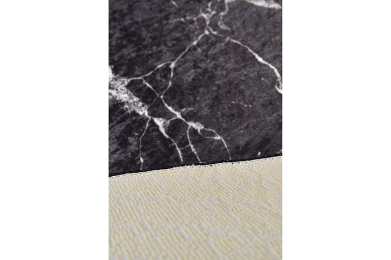 Rund Matte Marmor (100) - Flerfarget/Fløyel - Tekstiler - Tepper & Matter - Moderne tepper - Friezematter