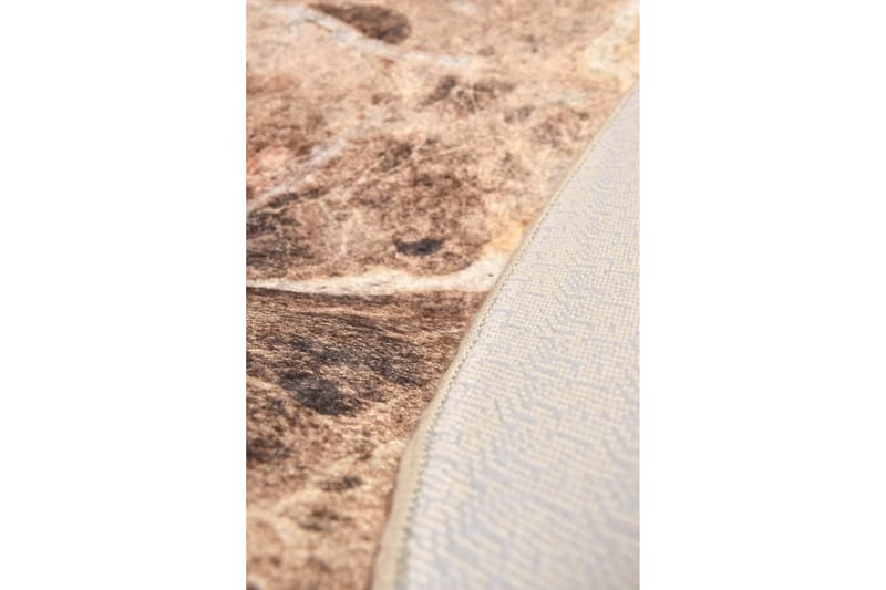 Rund Matte Mosaic (140) - Flerfarget/Fløyel - Tekstiler - Tepper & Matter - Moderne tepper - Friezematter