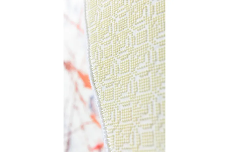 Rund Matte Shine (100) - Flerfarget/Fløyel - Tekstiler - Tepper & Matter - Moderne tepper - Friezematter