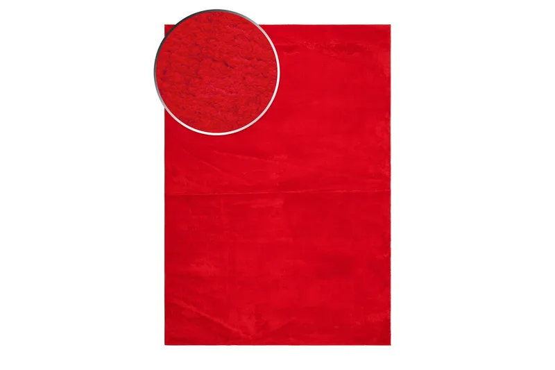 Soft Wiltonteppe 160x230 cm - Rød - Tekstiler - Tepper & Matter - Moderne tepper - Friezematter