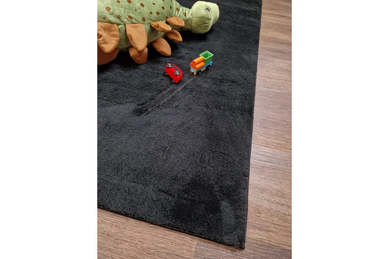 Soft Wiltonteppe 160x230 cm - Svart - Tekstiler - Tepper & Matter - Moderne tepper - Friezematter