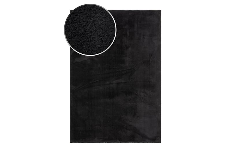 Soft Wiltonteppe 160x230 cm - Svart - Tekstiler - Tepper & Matter - Moderne tepper - Friezematter