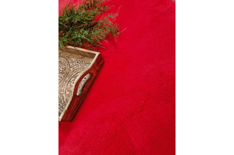 Soft Wiltonteppe 200x290 cm - Rød - Tekstiler - Tepper & Matter - Moderne tepper - Friezematter