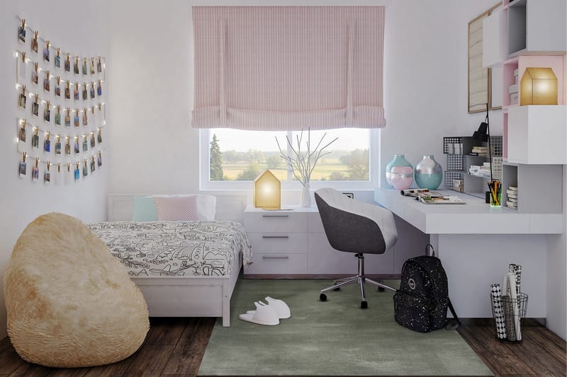 Soft Wiltonteppe 240x340 cm - Grønn - Tekstiler - Tepper & Matter - Moderne tepper - Friezematter