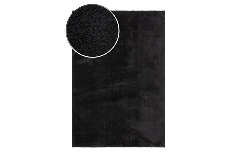 Soft Wiltonteppe 240x340 cm - Svart - Tekstiler - Tepper & Matter - Moderne tepper - Friezematter