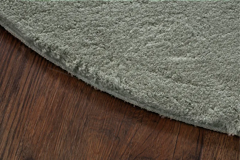 Soft Wiltonteppe Rundt 240 cm - Grønn - Tekstiler - Tepper & Matter - Moderne tepper - Friezematter