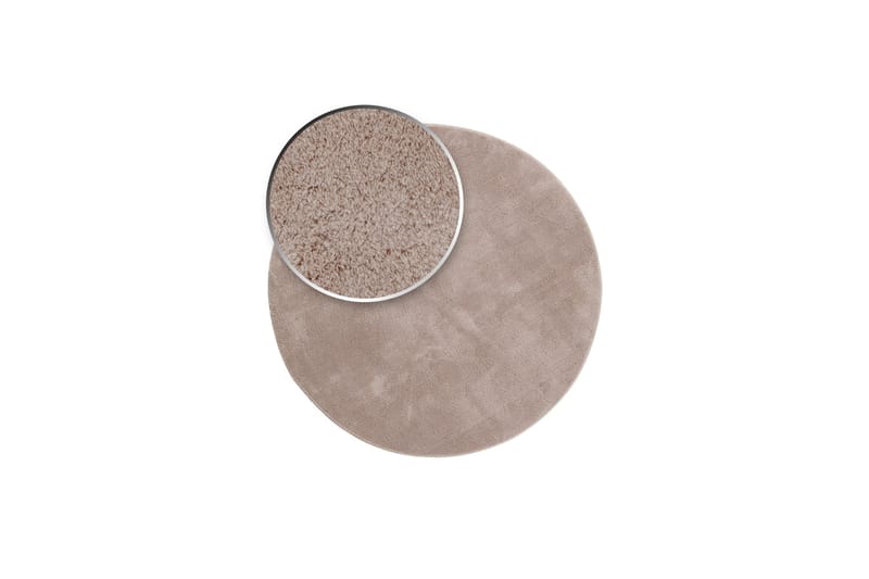 Soft Wiltonteppe Rundt 240 cm - Greige - Tekstiler - Tepper & Matter - Moderne tepper - Friezematter