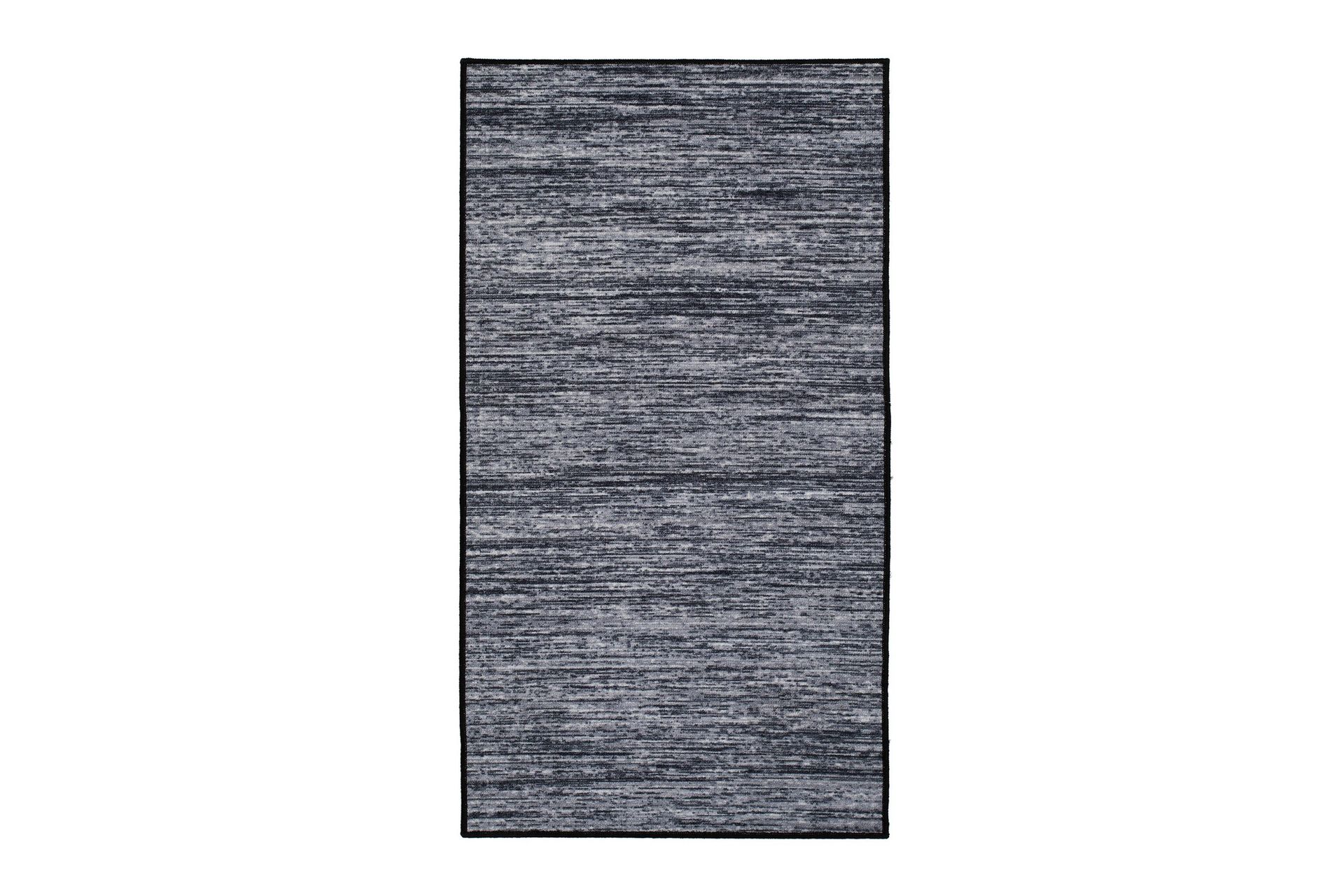 Struktur Matte 80x350 cm - Svart