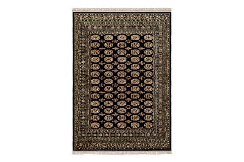 Teheran Wiltonmatte Rektangulær 120x170 cm, Svart