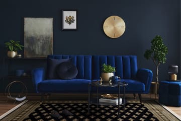 Teheran Wiltonmatte Rektangulær 200x300 cm - Svart - Tekstiler - Tepper & Matter - Moderne tepper - Friezematter
