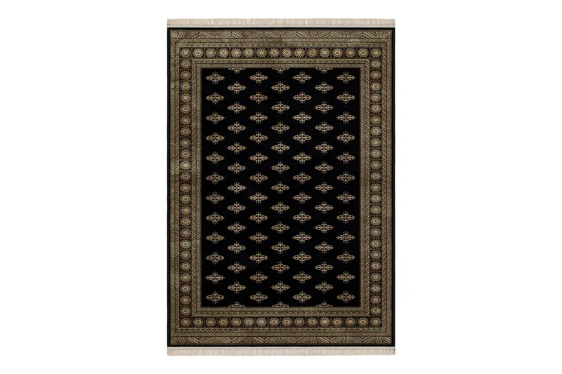 Teheran Wiltonmatte Rektangulær 240x330 cm, Svart