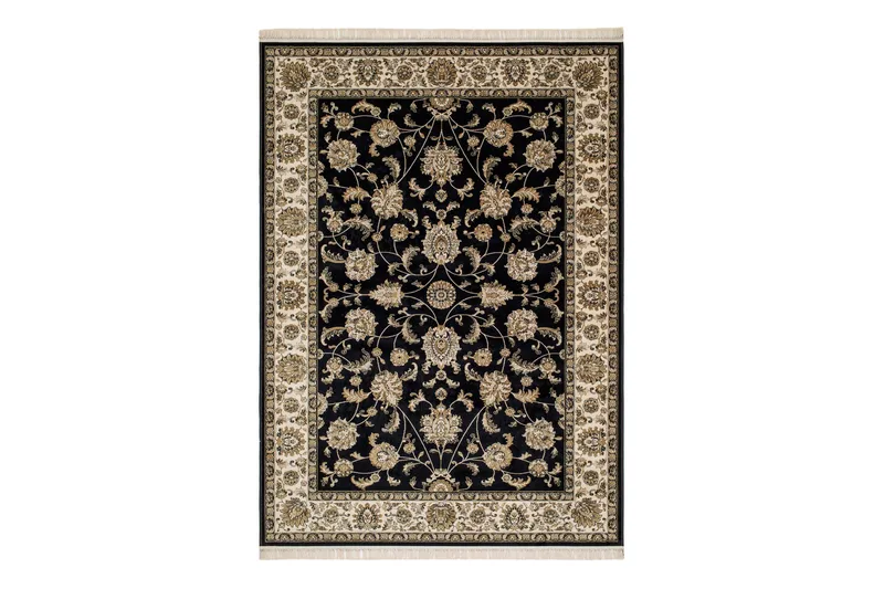 Teheran Wiltonmatte Rektangulær 240x330 cm, Svart