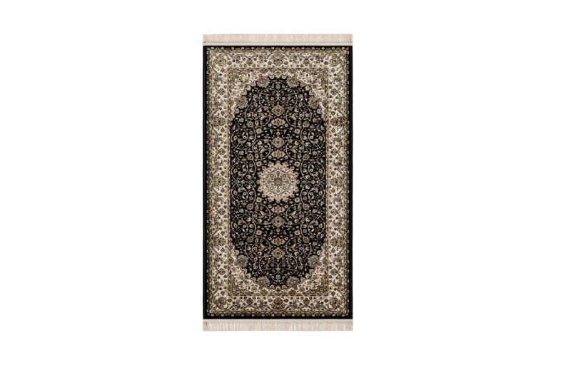 Teheran Wiltonmatte Rektangulær 80x150 cm - Svart - Tekstiler - Tepper & Matter - Moderne tepper - Friezematter