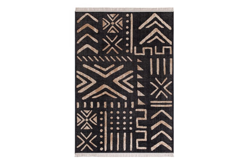Tulum Inka Wiltonmatte 200x290 cm - Grafitt - Tekstiler - Tepper & Matter - Moderne tepper - Friezematter