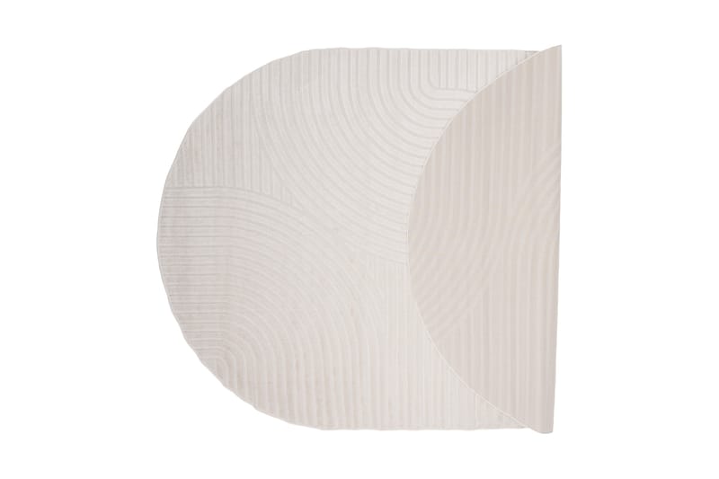 Vince Wiltonteppe 240x340 cm Oval - Hvit - Tekstiler - Tepper & Matter - Moderne tepper - Friezematter