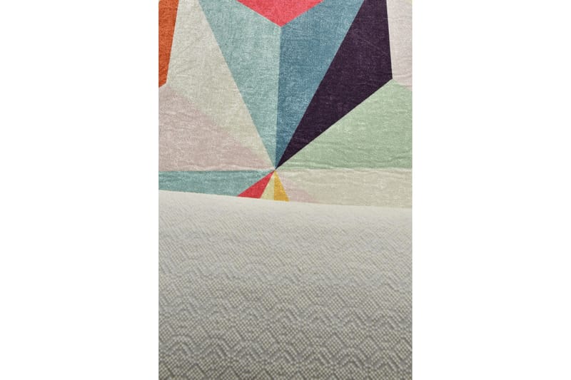 Zortea Matte 100x200 cm - Flerfarget/Fløyel - Tekstiler - Tepper & Matter - Moderne tepper - Friezematter