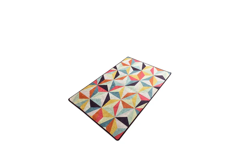 Zortea Matte 100x200 cm - Flerfarget/Fløyel - Tekstiler - Tepper & Matter - Moderne tepper - Friezematter