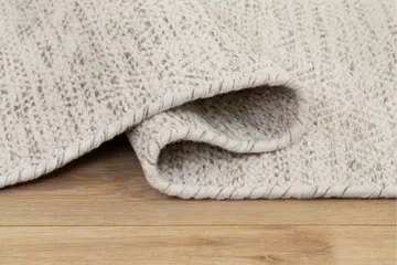 Gåsöga Ullteppe 160x230 cm Rektangulær - Beige - Tekstiler - Tepper & Matter - Moderne tepper - Ullteppe
