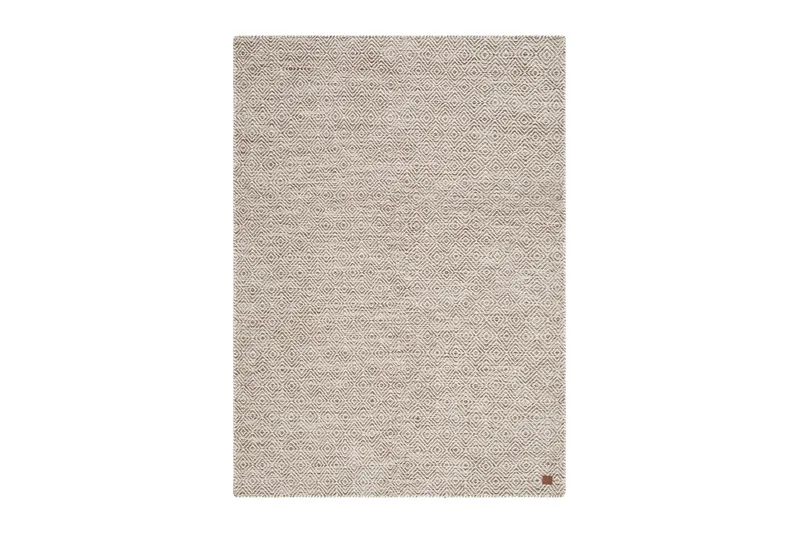 Gåsöga Ullteppe 160x230 cm Rektangulær, Beige