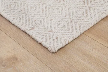 Gåsöga Ullteppe 240x340 cm Rektangulær - Beige - Tekstiler - Tepper & Matter - Moderne tepper - Ullteppe