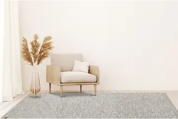 Gåsöga Ullteppe 240x340 cm Rektangulær - Grå - Tekstiler - Tepper & Matter - Moderne tepper - Ullteppe