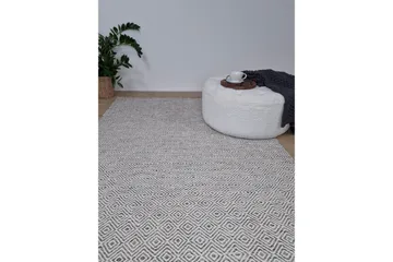 Gåsöga Ullteppe 240x340 cm Rektangulær - Grå - Tekstiler - Tepper & Matter - Moderne tepper - Ullteppe