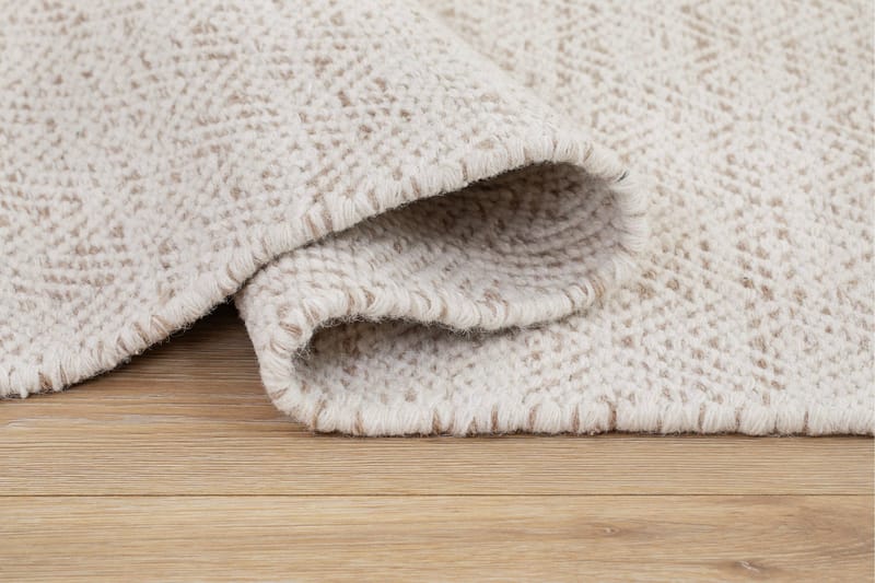 Gåsöga Ullteppe 300x400 cm Rektangulær - Beige - Tekstiler - Tepper & Matter - Moderne tepper - Ullteppe