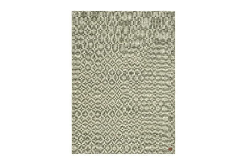 Gåsöga Ullteppe 300x400 cm Rektangulær, Grønn