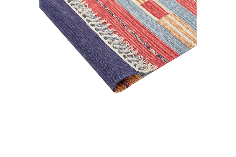 Gandzak Bomullsteppe 80x300 cm - Blå - Tekstiler - Tepper & Matter - Moderne tepper - Bomullstepper