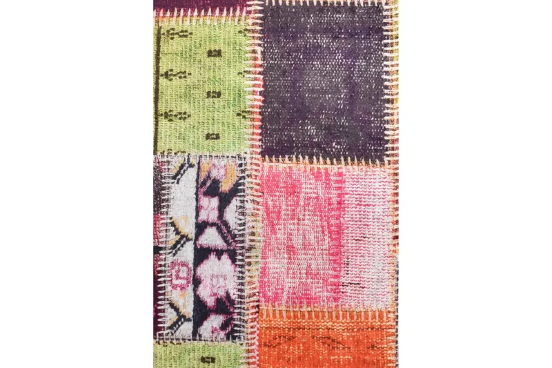 Hall Matte Alvina - Multicolor - Flerfarget/Fløyel - Tekstiler - Tepper & Matter - Moderne tepper - Gangmatter