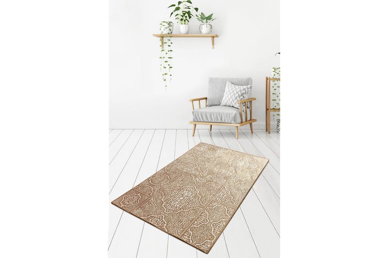 Hall Matte Anna - Beige (100 x 300) - Tekstiler - Tepper & Matter - Moderne tepper - Gangmatter