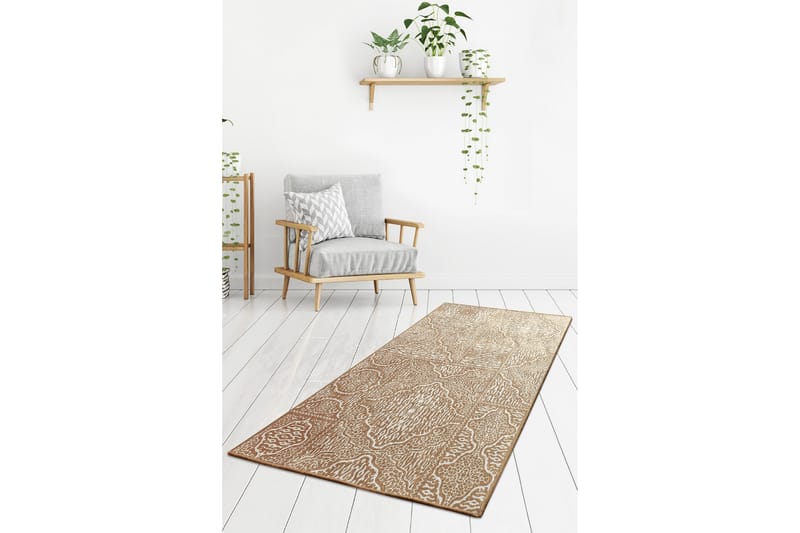 Hall Matte Anna - Beige (80 x 300) - Tekstiler - Tepper & Matter - Moderne tepper - Gangmatter