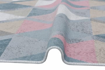 Hall Matte AR 10 - Blå, Rosa - Tekstiler - Tepper & Matter - Moderne tepper - Gangmatter