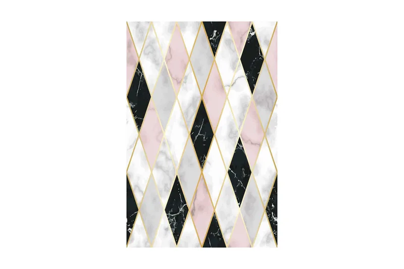 Hall Matte EXFAB296 - Flerfarget - Tekstiler - Tepper & Matter - Moderne tepper - Gangmatter