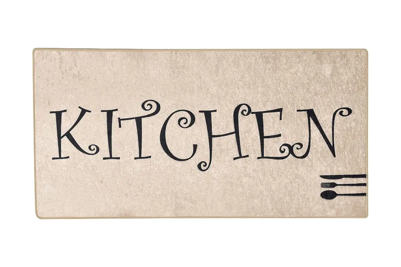 Hall Matte Skje (100 x 300), Flerfarget/Fløyel