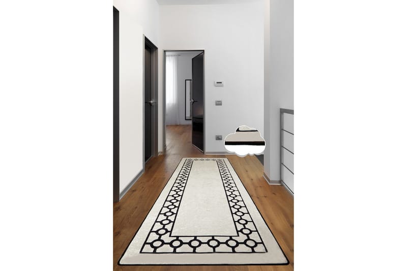 Jatan Gangmatte 80x200 cm Rektangulær, Ecru