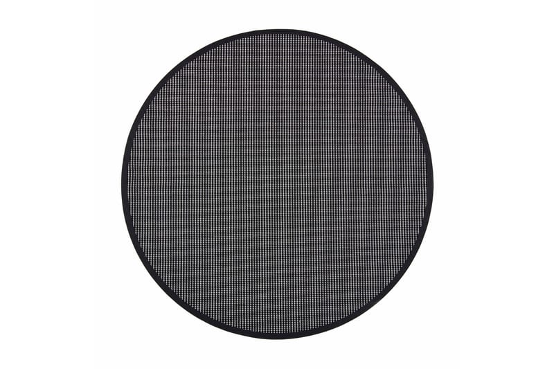 Lyyra2 Matte Rund 133 cm Svart, Vm Carpet