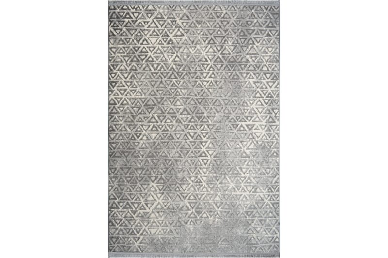 Naveena Gangmatte 100x400 cm Rektangulær - Grå/Krem - Tekstiler - Tepper & Matter - Moderne tepper - Gangmatter