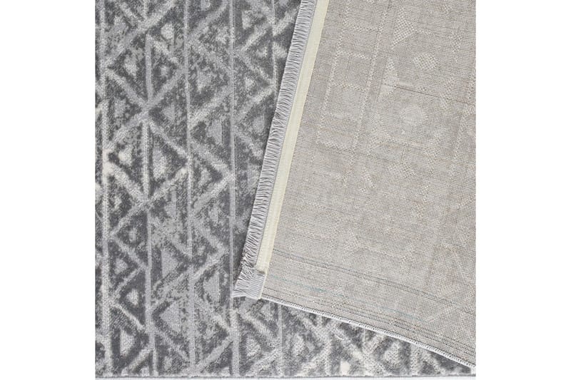 Naveena Gangmatte 120x350 cm Rektangulær - Grå/Krem - Tekstiler - Tepper & Matter - Moderne tepper - Gangmatter