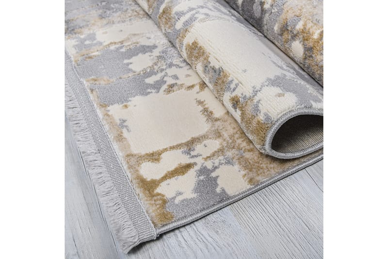 Naveena Gangmatte 80x150 cm Rektangulær - Grå/Beige/Creme - Tekstiler - Tepper & Matter - Moderne tepper - Wiltontepper