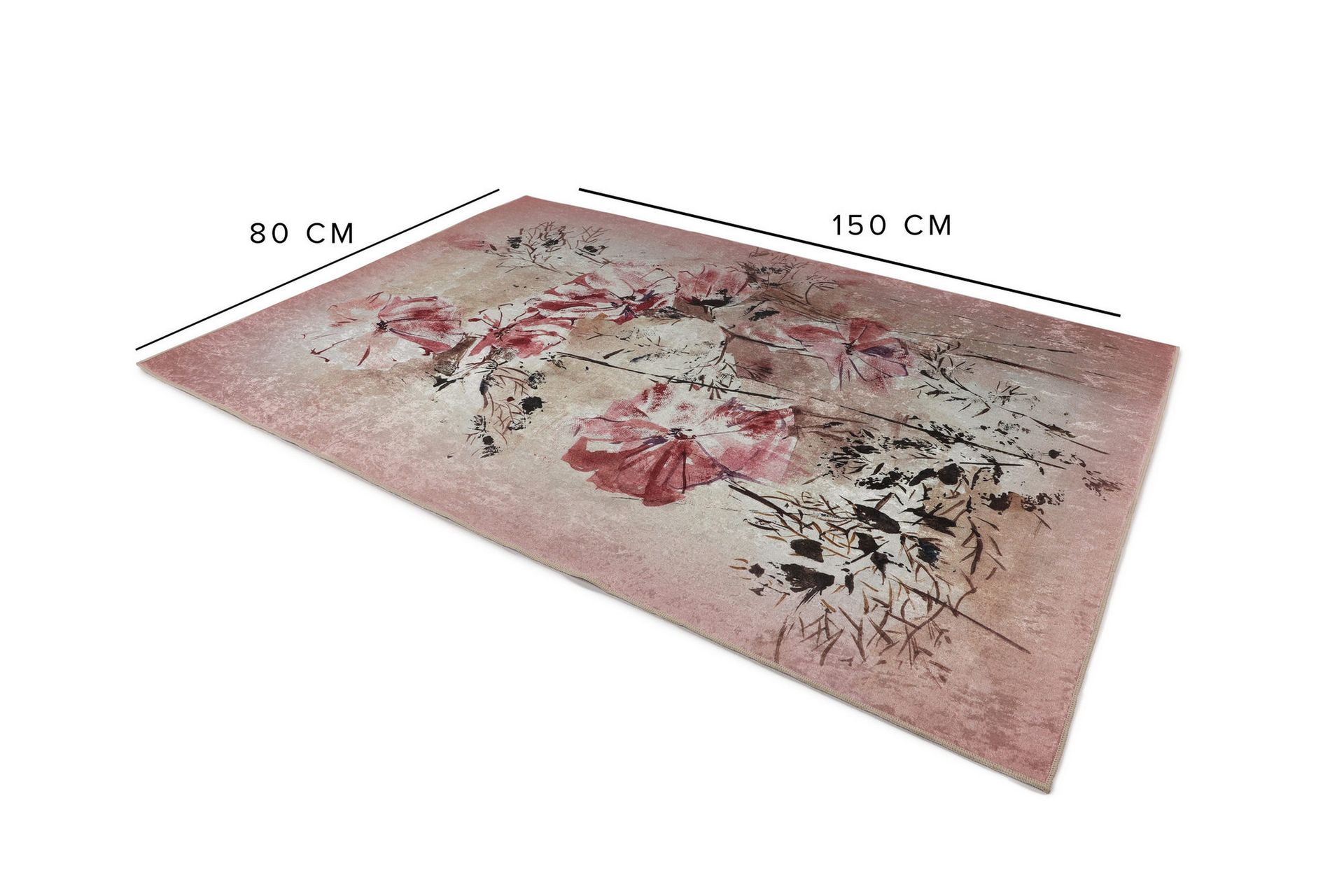 Nawab Gangmatte 80x150 cm Rektangulær - Flerfarget - Tekstiler - Tepper & Matter - Moderne tepper - Gangmatter