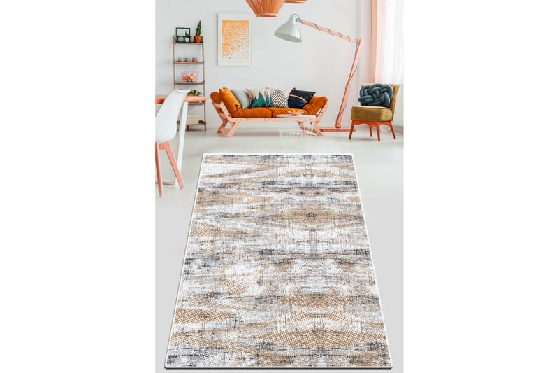 Nirwat Gangmatte 80x100 cm Rektangulær - Flerfarget - Tekstiler - Tepper & Matter - Moderne tepper - Gangmatter