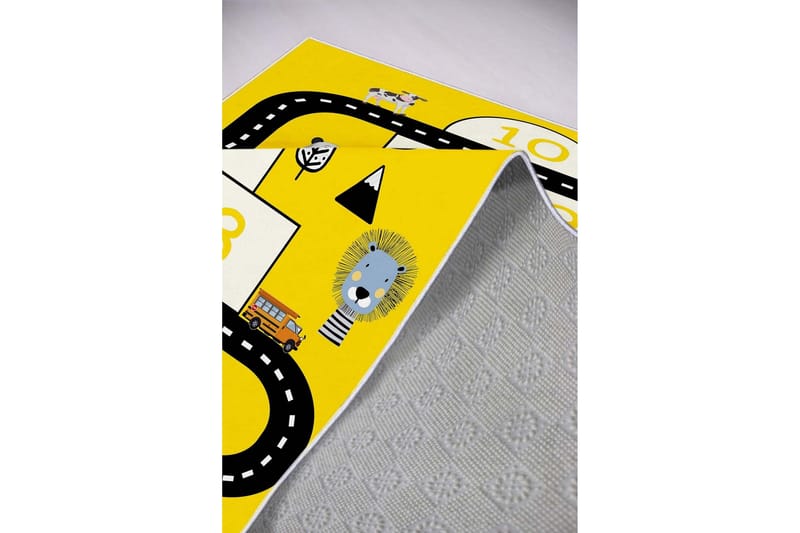 Nonu Gangmatte 100x150 cm Rektangulær - Gul - Tekstiler - Tepper & Matter - Moderne tepper - Gangmatter