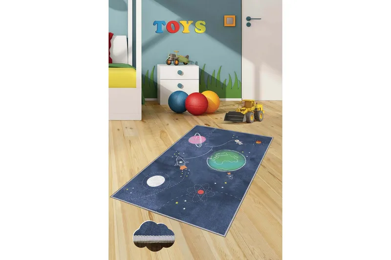 Nooralam Gangmatte 80x150 cm Rektangulær - Flerfarget - Tekstiler - Tepper & Matter - Moderne tepper - Gangmatter