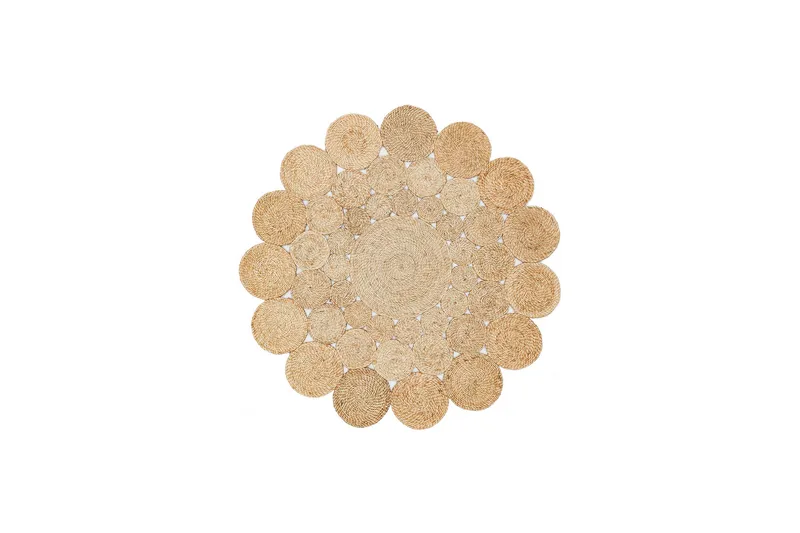 Norti Gangmatte 150x150 cm Rektangulær - Beige - Tekstiler - Tepper & Matter - Moderne tepper - Gangmatter