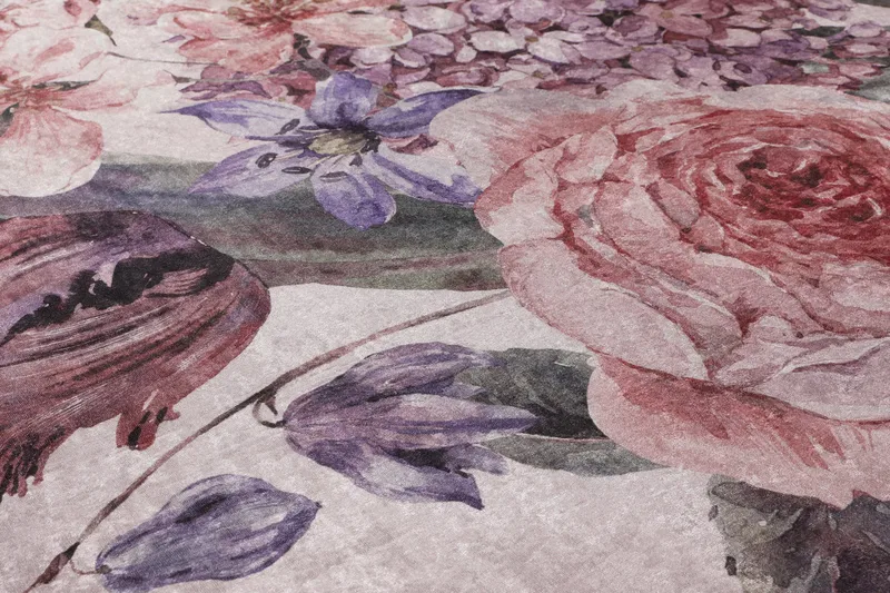 Paratibha Gangmatte 80x150 cm Rektangulær - Flerfarget - Tekstiler - Tepper & Matter - Moderne tepper - Gangmatter