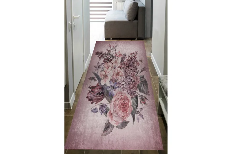 Paratibha Gangmatte 80x150 cm Rektangulær - Flerfarget - Tekstiler - Tepper & Matter - Moderne tepper - Gangmatter