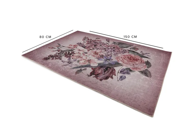 Paratibha Gangmatte 80x150 cm Rektangulær - Flerfarget - Tekstiler - Tepper & Matter - Moderne tepper - Gangmatter