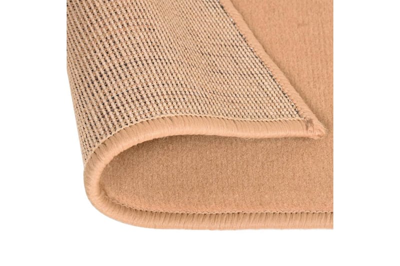 Teppeløper BCF beige 100x250 cm - Beige - Tekstiler - Tepper & Matter - Moderne tepper - Gangmatter