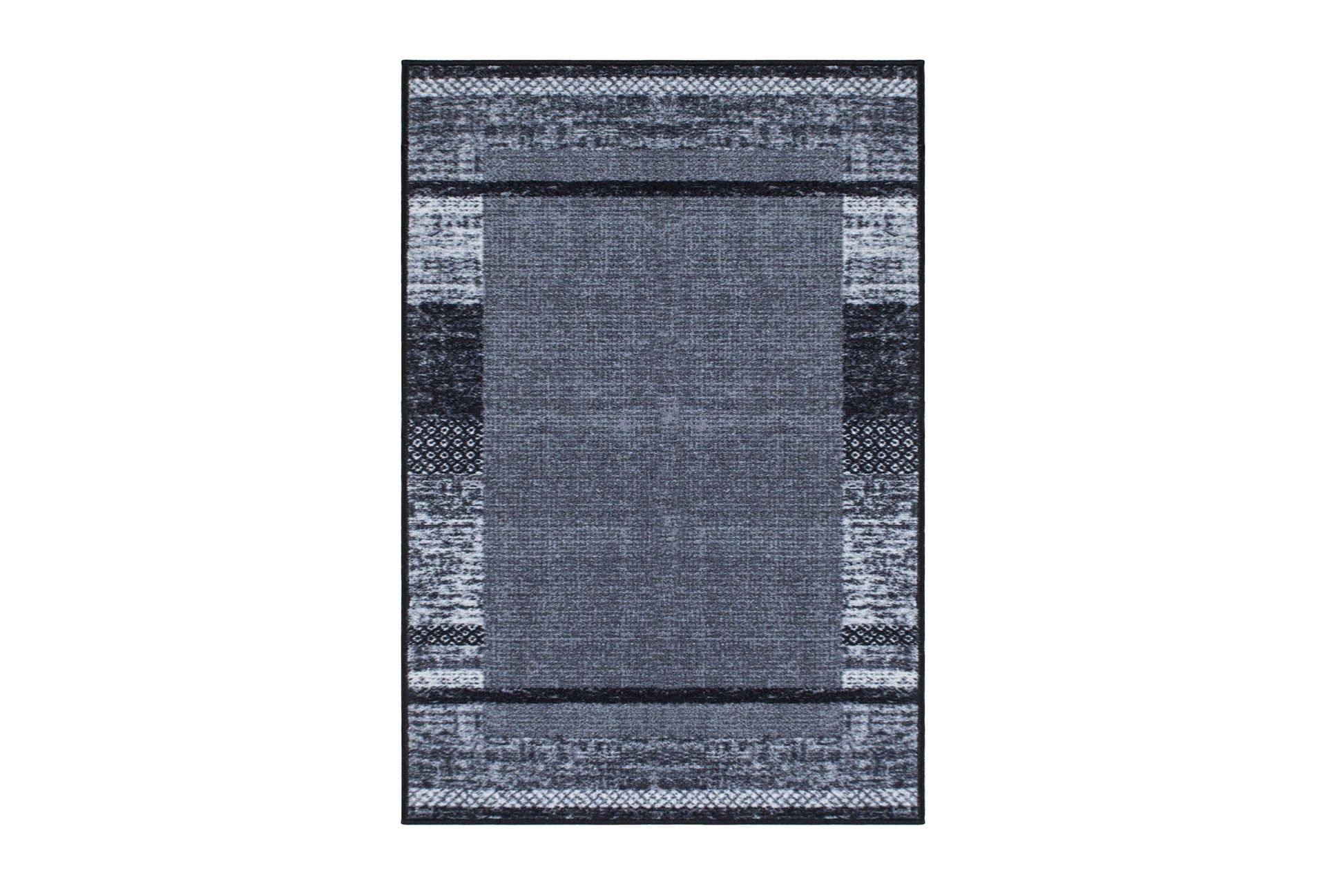 Wiltonteppe og friezeteppe KM Home Trendy Antracit 133x190 cm -